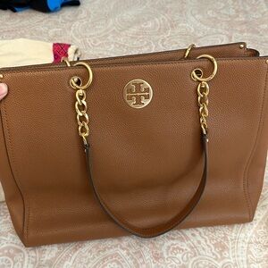 Tori Burch Leather Shoulder Bag with Dust Bag